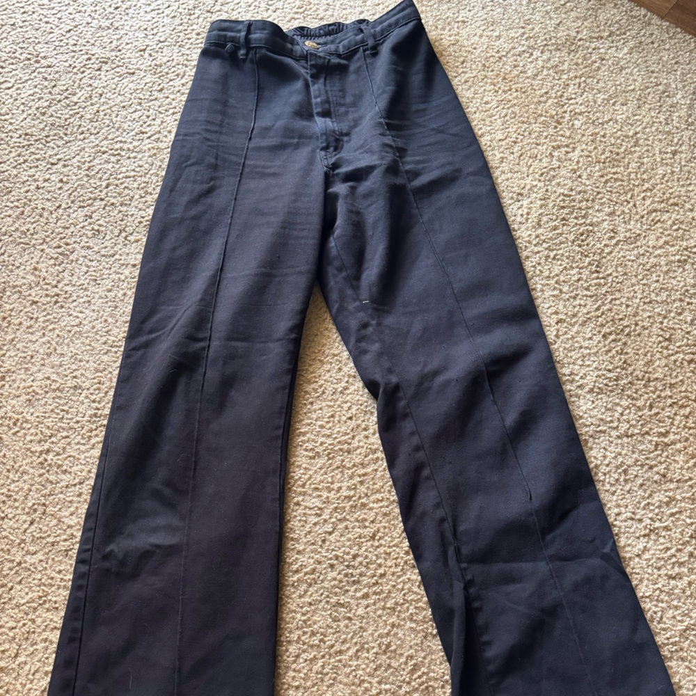 Big Bud Press Black Cotton Western Pants Size XS